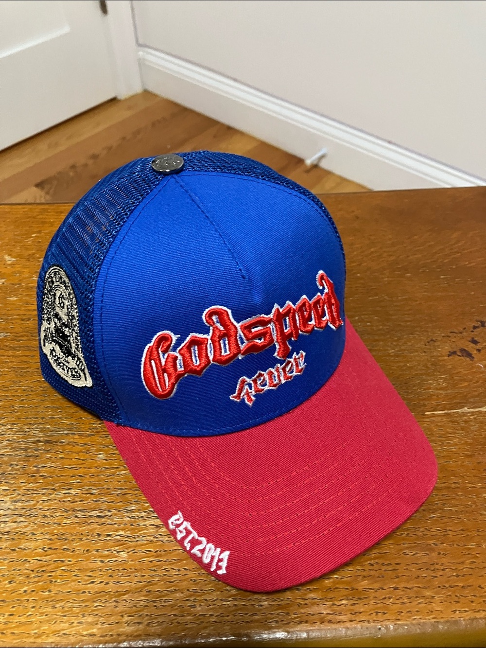 Red and blue GS Hat